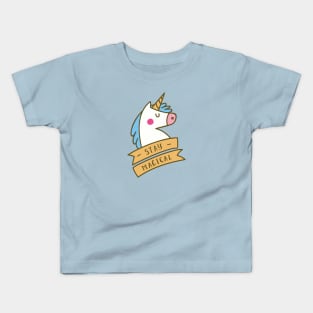 Stay Magical Unicorn Kids T-Shirt